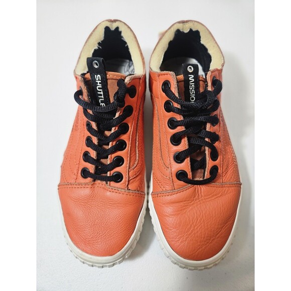 VANS NASA Space Theme Solid Orange Low Top Lace Up Athletic Sneakers US M4.5/W6 main image 8